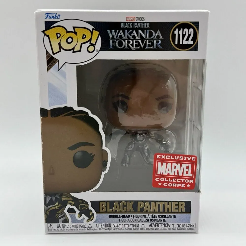Funko POP! Marvel: Black Panther Wakanda Forever #1122 Collector Corps Exclusive